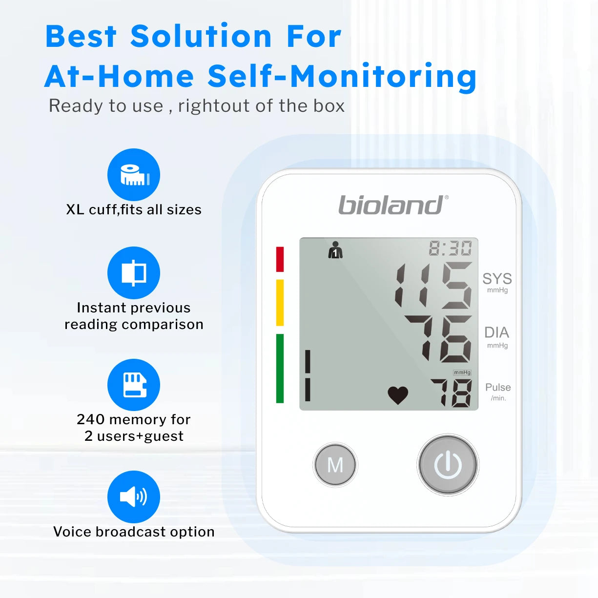 Automatic Digital Blood Pressure Monitor