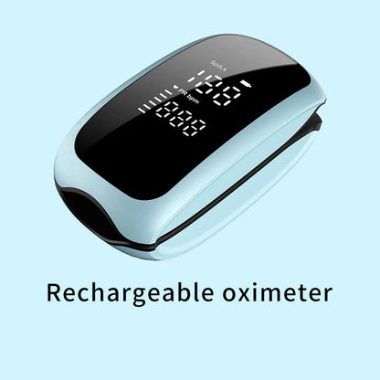 LED Digital Recharge Finger Pulse Oximeter