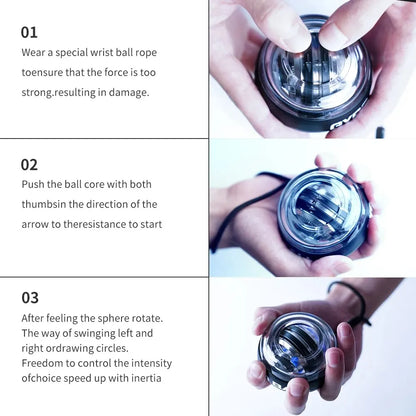 LED Gyroscopic Powerball