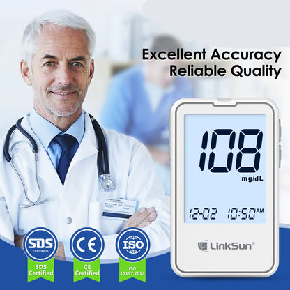 Digital Blood Glucometer Complete Kit