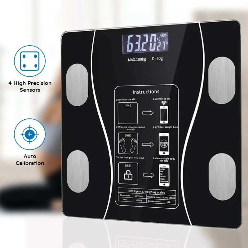 Wireless LED Digital Weight Scale
