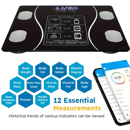 Wireless LED Digital Weight Scale