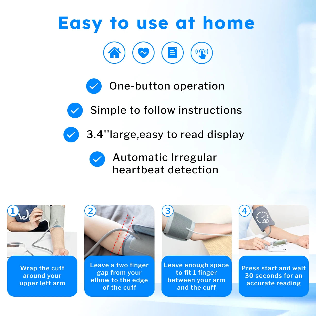Automatic Digital Blood Pressure Monitor