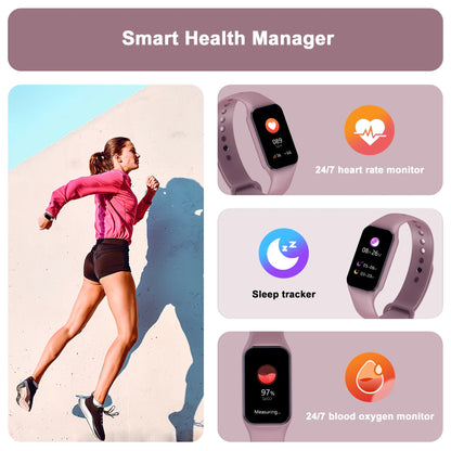 Sleep Monitor Pedometer Fitness Watch